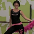 Kerry fab in her Burlesque outfit