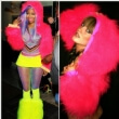 Nickin Minaj.. Loving Funki-B fluffy hooded shrugs