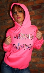 Full Jersey Hoody Pink