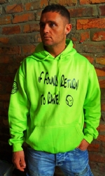 Full Jersey M Hoody Lime