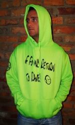 Full Jersey M Hoody Lime