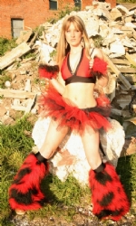 Devil MixTutu 4pc R/B