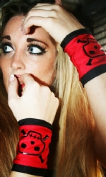 Wrists Printed Skull RB