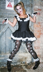 Gothic Ragdoll dress gloves