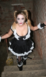 Gothic Ragdoll dress gloves