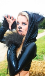 Cat HoodShrug Wet