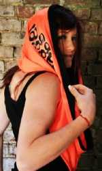 S Snood Or/Blk