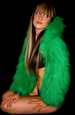 Xmas Fur HoodShrug Em
