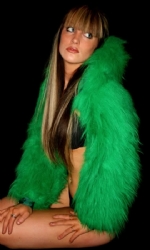 Xmas Fur HoodShrug Em