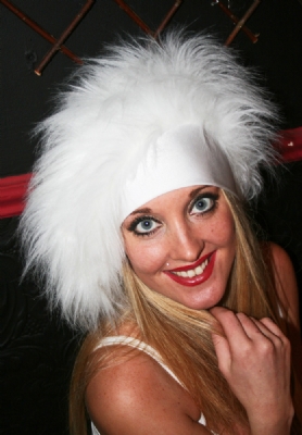 Fuzziz Winter hat Wht