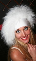 Fuzziz Winter hat Wht