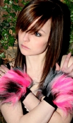 Cuffs Blk/Pink Cam