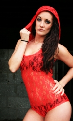 Hooded Lace Leotard 
