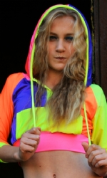 Tush Hoody NeonMix