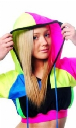 Tush Hoody NeonMix