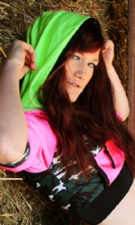 Tush Hoody NeonMix