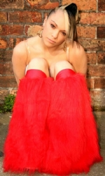 Red Plain Fluffies