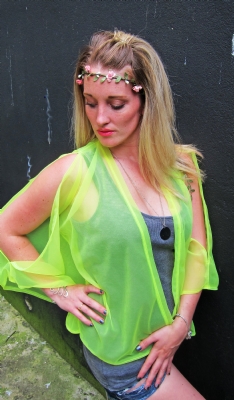 Kaftan Mesh Neon Yellow