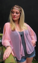 Kaftan Mesh Baby Pink