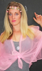 Kaftan Mesh Baby Pink