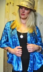Kaftan Emboss BlueRep