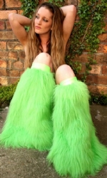 Lime Plain Fluffies
