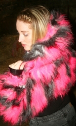 Fur hood shrug BPW