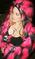Fur hood shrug BPW