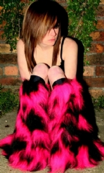 Blk/Pink Camo Fluffs