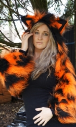 Fur Hood shrug CAT