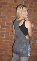 Printed slash Drops Dress