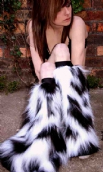 Blk/Wht Camo Fluffies