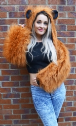 Fur Shrug Bear