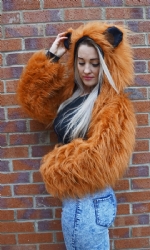 Fur Shrug Bear