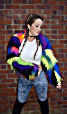 LINED Patch Shrug RB