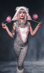 Catsuit 2pc Meow