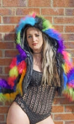 Patch Fur Coat BR