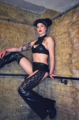 Black Chaps Laced 2pc 
