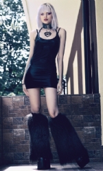 Dark Dress and fluffs