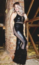 Reveal Fluffed Catsuit
