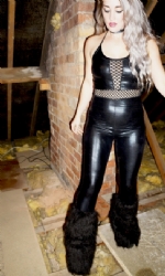 Reveal Fluffed Catsuit