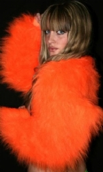 LINED fur shrug any colour