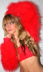 LINED fur shrug any colour