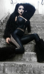 Dark reveal catsuit 2pc