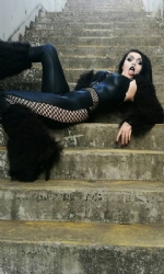 Dark reveal catsuit 2pc