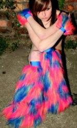 Blu/P/Y Fluff & Cuff