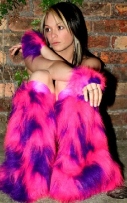 Pink/Pur Fluff & Cuff