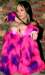 Pink/Pur Fluff & Cuff