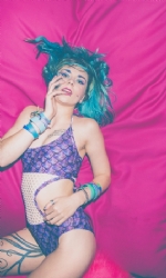 Leotard mermaid