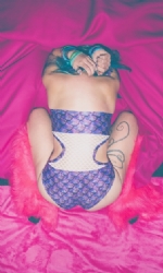 Leotard mermaid